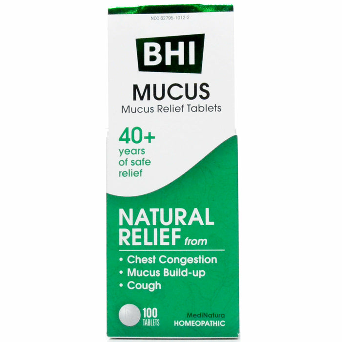 Heel/BHI, Mucus Relief 100 tabs
