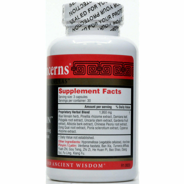 Health Concerns, Aspiration 90 capsules Supplement Facts