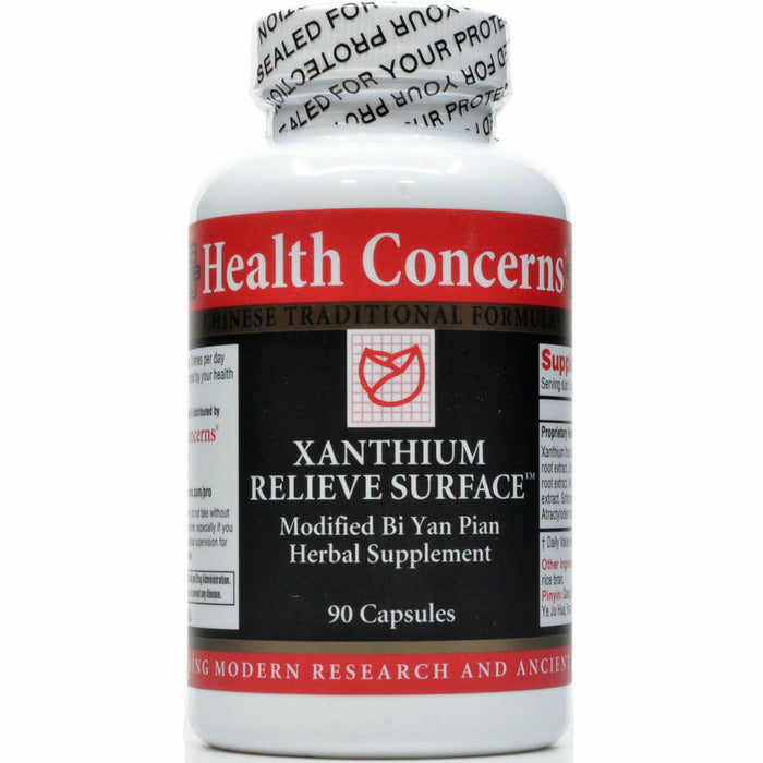 Health Concerns, Xanthium Relieve Surface 90 capsules