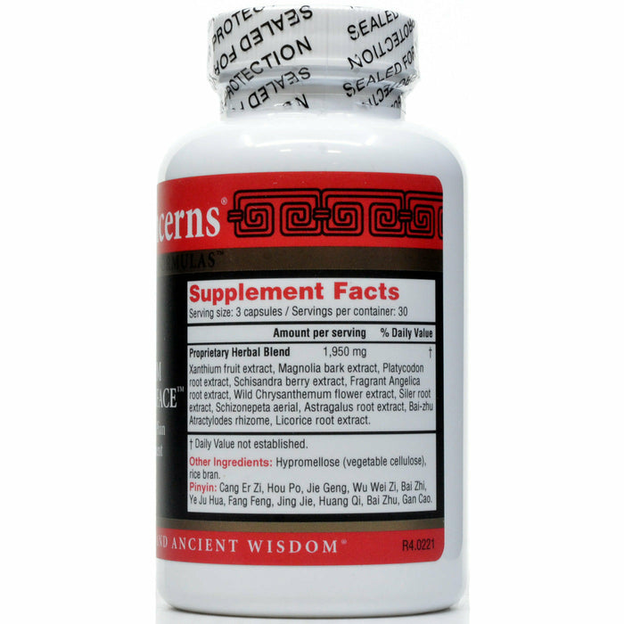 Health Concerns, Xanthium Relieve Surface 90 capsules Supplement Facts