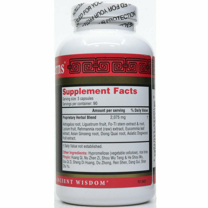Health Concerns, Astra Essence 270 capsules Supplement Facts Label
