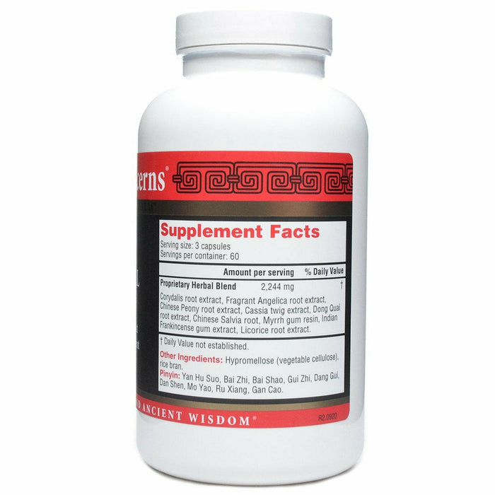 Channel Flow 180 tabs by Health Concerns Supplement Facts Label