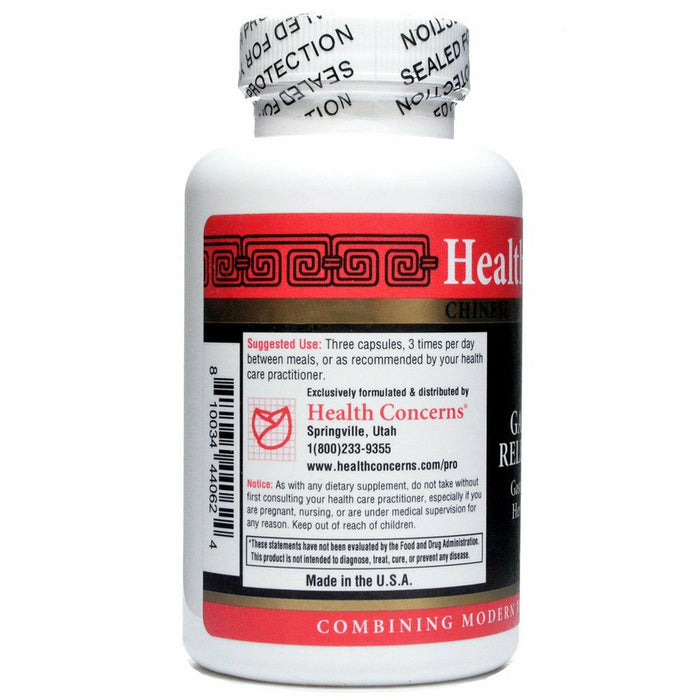 Gastrodia Relieve Wind 90 caps by Health Concerns Information Label