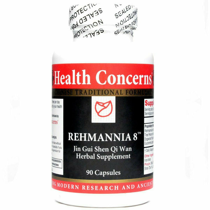 Health Concerns, Rehmannia 8 90 Capsules