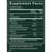 Gaia Herbs, Hemp & Herbs Relief 30 Capsules Supplement Facts Label