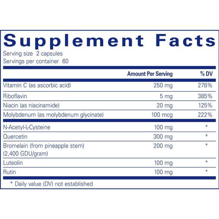 Supplement Facts Label