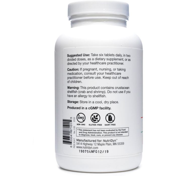 Injury & Surgical Support Formula 180 Tablets by Nutri-Dyn