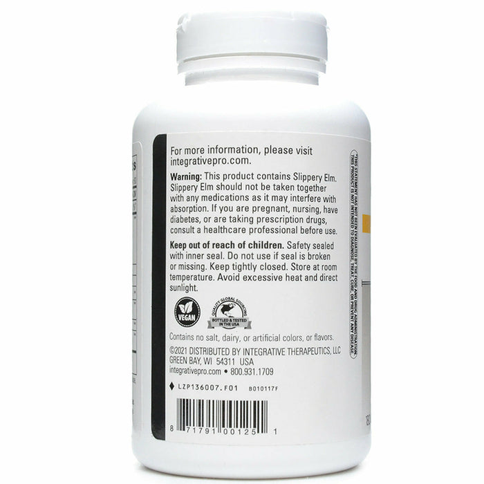 Similase Sensitive Stomach 180 vcaps by Integrative Therapeutics Information Label