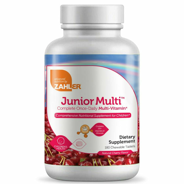 Advanced Nutrition by Zahler, Junior Multi Chewable 180 Tablets