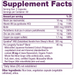 Keratin Hair Booster 120 vegcaps by Reserveage Supplement Facts Label