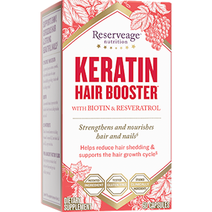 Reserveage, Keratin Hair Booster 60 vegcaps