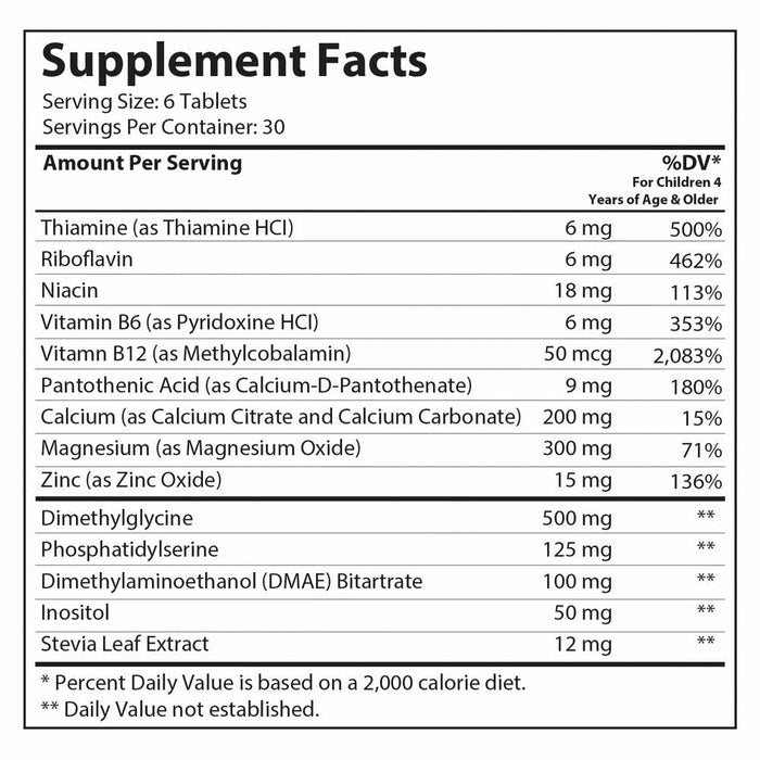 Advanced Nutrition by Zahler, KidsActive Chewable 180 Tablets Supplement Facts Label