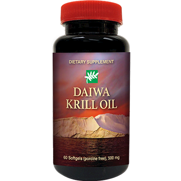 Daiwa Health Development, Krill Oil 60 Softgels
