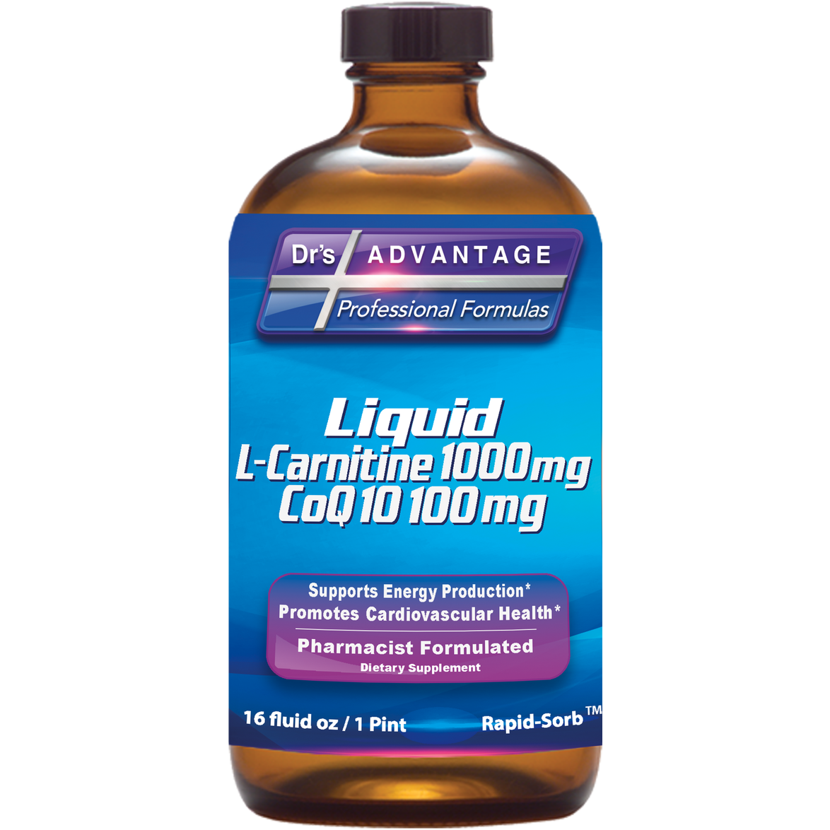 Liquid L-Carnitine CoQ10 16 fl oz - Dr.'s Advantage | Blue Sky Vitamin Liquid L-Carnitine CoQ10 16 fl oz - Dr.'s Advantage | Blue Sky Vitamin