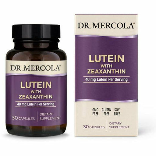 Dr. Mercola, Lutein with Zeaxanthin 30 Capsules