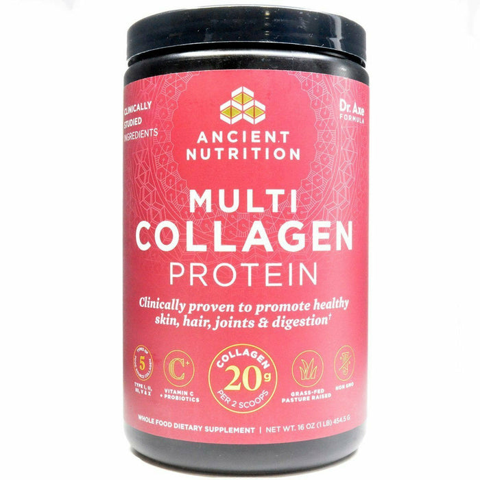 Ancient Nutrition, Multi Collagen Protein Powder 16 oz. (Unflavored)
