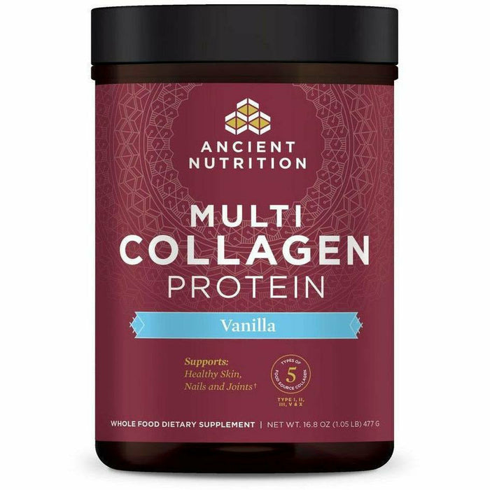 Ancient Nutrition, Multi Collagen Protein Powder 16 oz. (Vanilla)