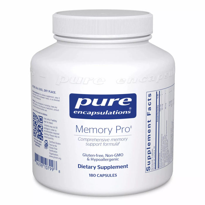 Pure Encapsulations, Memory Pro 180 Capsules