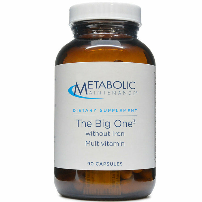 Metabolic Maintenance, The Big One without Iron 100 vcaps