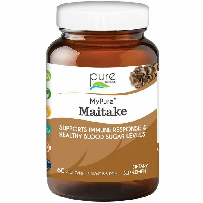 Pure Essence, MyPure Maitake Mushroom Supplement 60 vcaps