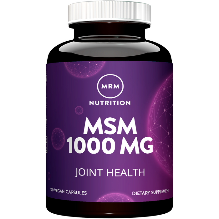 Metabolic Response Modifier, MSM 1000 mg 120 Capsules