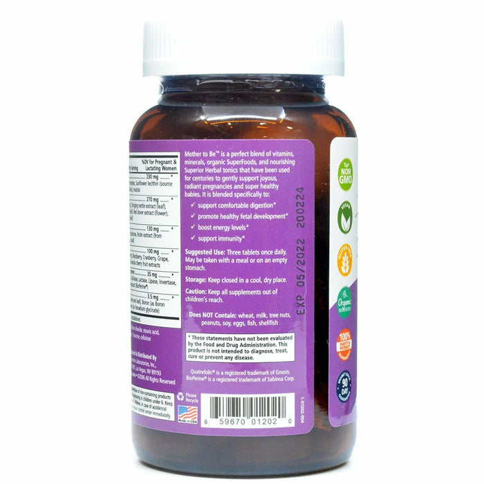 Mother to Be Prenatal Multivitamin 90 tablets by Pure Essence