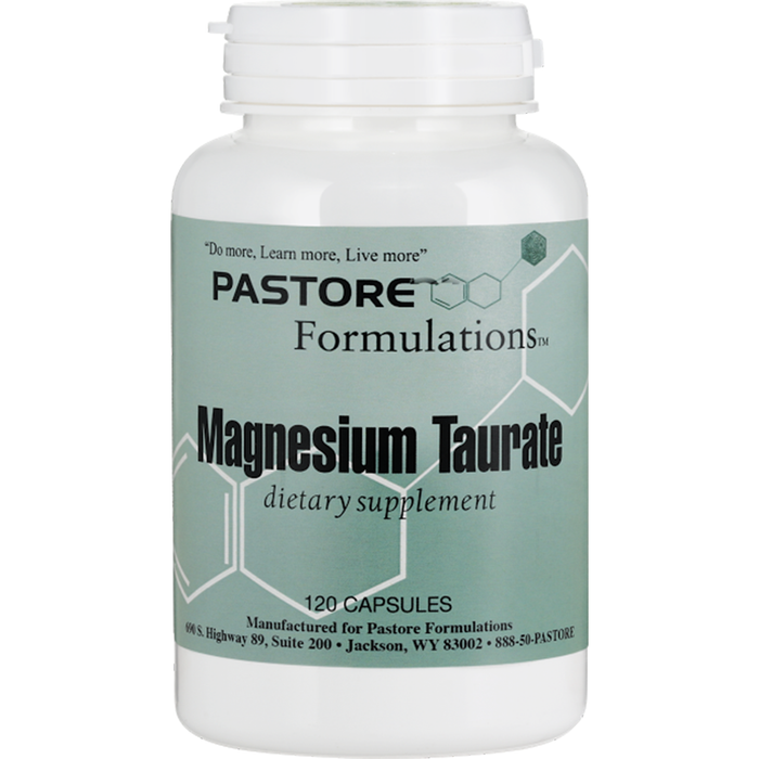 Pastore Formulations, Magnesium Taurate 120 caps