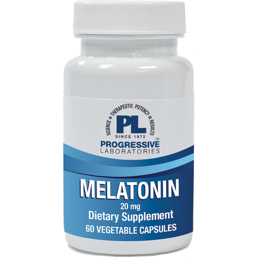 Progressive Labs, Melatonin 20 mg 60 vcaps