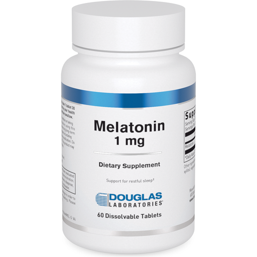 Douglas Laboratories, Melatonin 1 mg 60 Dissolvable Tablets