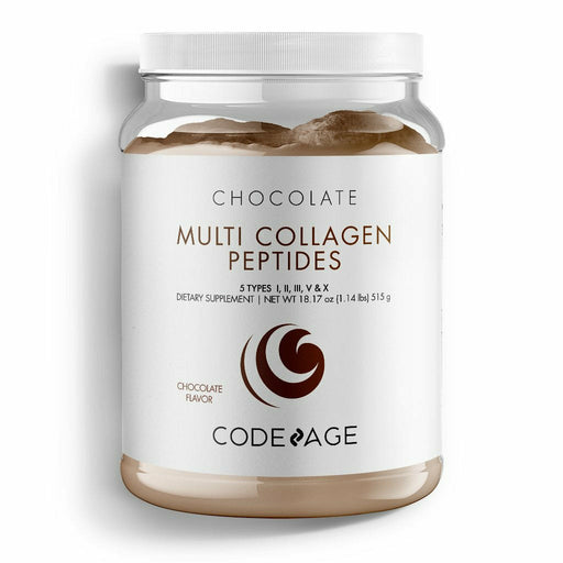 CodeAge, Multi Collagen Chocolate Powder 18.17 oz