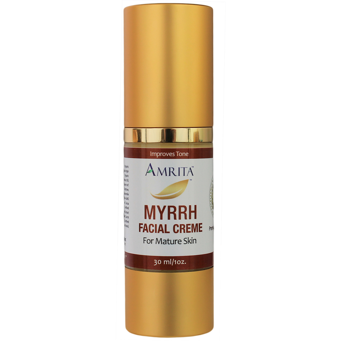 Amrita Aromatherapy, Myrrh Facial Creme for Mature Skin 1oz