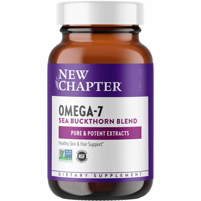 New Chapter, Omega-7 Sea Buckthorn Blend 60 vegcaps