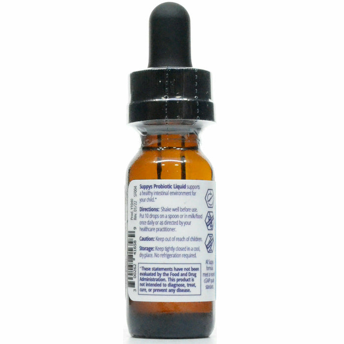 TonicSea, Suppys Probiotic Liquid 0.5 fl. oz. Suggested Use