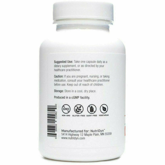 NAC-600 mg N-Acetyl-Cysteine by Nutri-Dyn Information Label