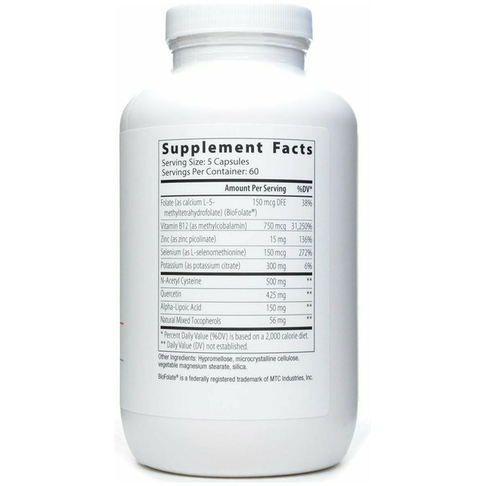 Nutri-ChelX (formerly Nutri Chelate) 300 Capsules by Nutri-Dyn Supplement Facts Label