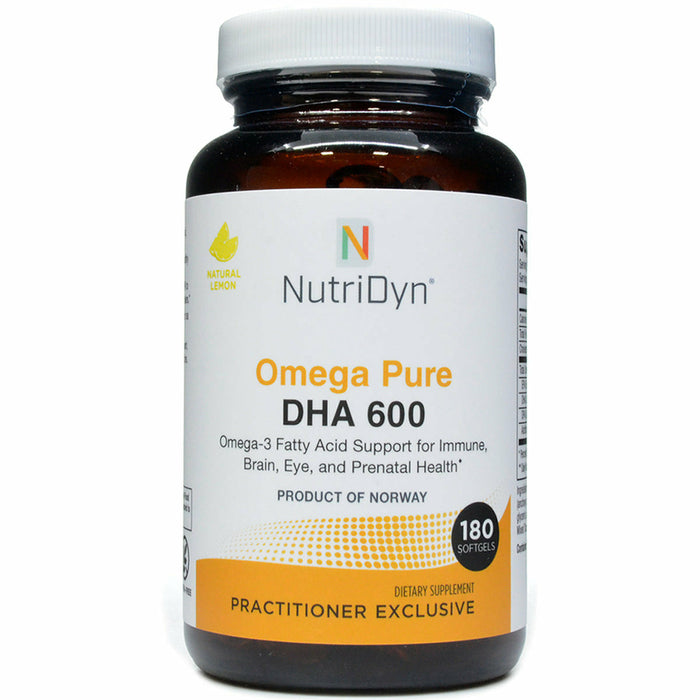  Nutri-Dyn, Omega Pure DHA 600 180 Softgels