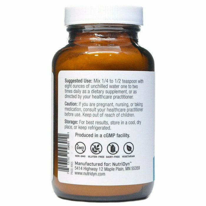 UltraBiotic Bifidus Powder 2.6 oz. by Nutri-Dyn Information Label