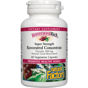 ResveratrolRich 60 caps by Natural Factors