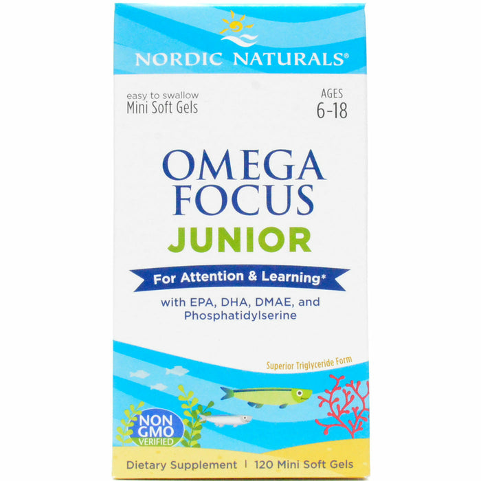 Nordic Naturals, Omega Focus Junior 120 mini softgels