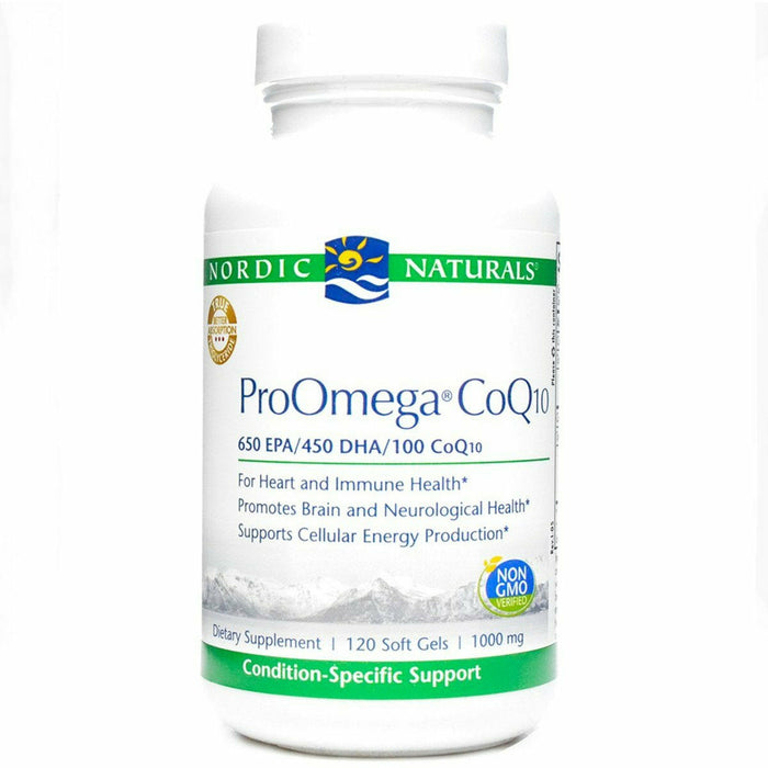 Nordic Naturals, Pro Omega CoQ10 120 gels