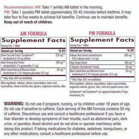 AM/PM Menopause Formula 60 tabs by Nature's Way
