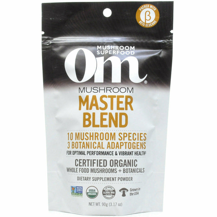 Om Mushroom, Mushroom Master Blend Powder 34 servings