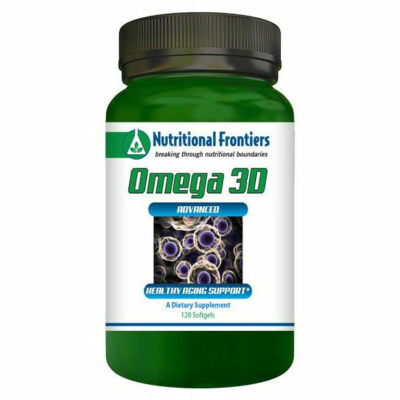 Nutritional Frontiers, Omega 3D 120 Softgels