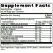 Ovum A.M. 30 vcaps by Vitanica Supplement Facts Label