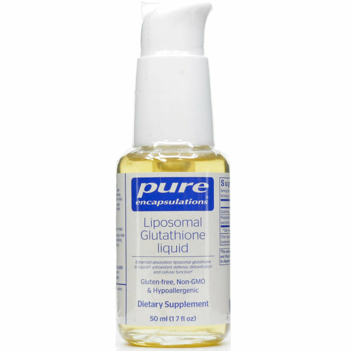 Liposomal Glutathione Liquid | 1.7 fl oz | Pure Encapsulations Blue Sky Vitamin Liposomal Glutathione Liquid | 1.7 fl oz | Pure Encapsulations Blue Sky Vitamin
