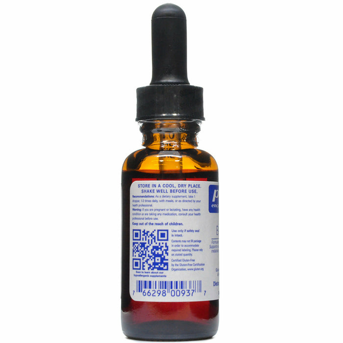 B12 Liquid 30 ml 1000 IU by Pure Encapsulations Information Label