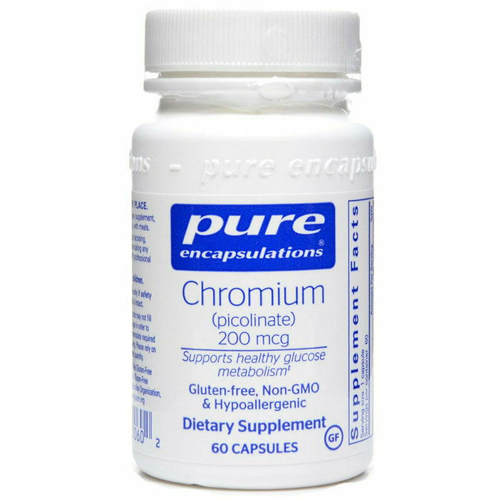 Chromium (picolinate) 200 mcg by Pure Encapsulations