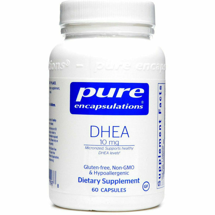 Pure Encapsulations, DHEA (micronized) 10 mg 60 capsules
