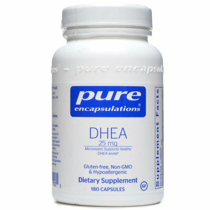 Pure Encapsulations, DHEA (micronized) 25 mg 180 vcaps