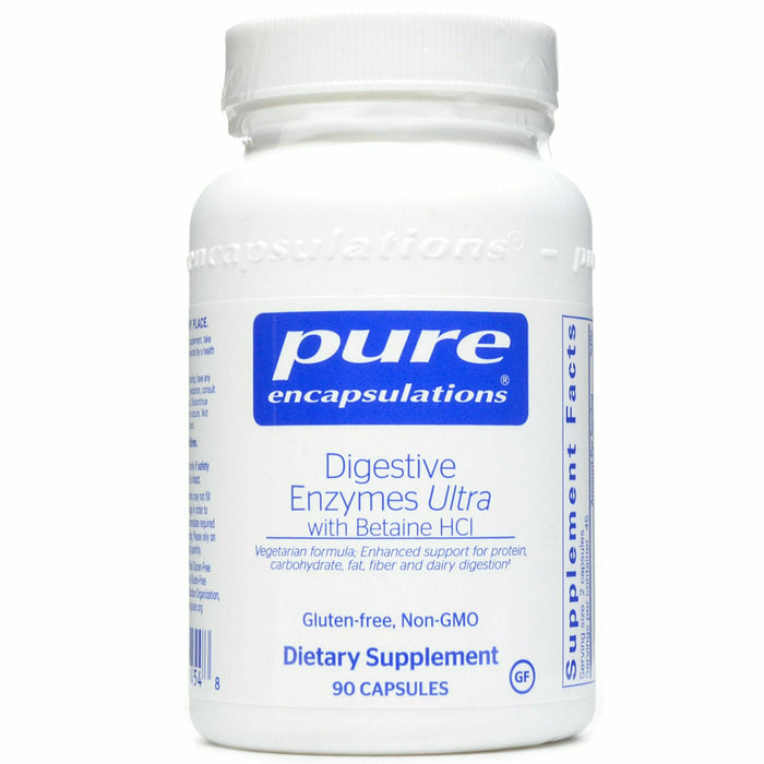 Pure Encapsulations, Digestive Enzymes Ultra w/ HCl 90 capsules